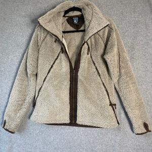 KÜHL Women’s Blue Fleece Jacket | Size L | Outdoor Hiking Core Layer